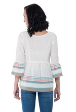 Load image into Gallery viewer, White Mania Top